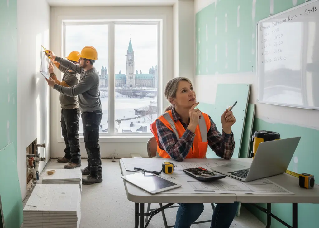 bathroom renovation cost in ottawa